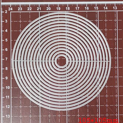 Matrices De D Coupe En M Tal Cadre Rond Couteau Lame Moule