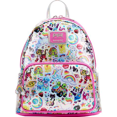 Lisa Frank Iridescent Mini-Backpack - Entertainment Earth