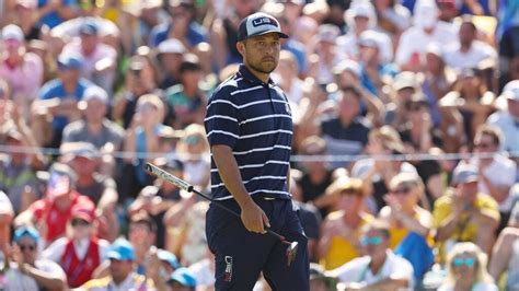 Xander Schauffele Clarifies Fathers Comments During The Ryder Cup