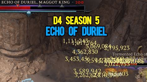 Echo Of Duriel D Season Fireball Sorc Youtube