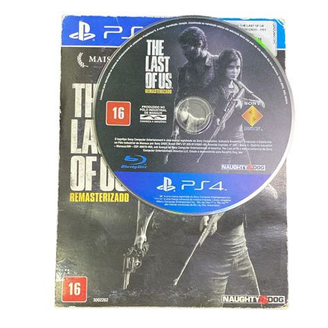 Jogo The Last Of Us Remasterizado Ps Usado