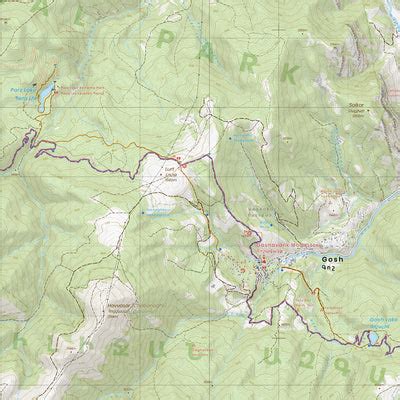 Dilijan National Park – 1:25,000 Hiking Topo Map, Armenia map by ...