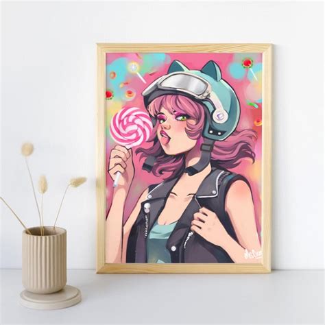 Sexy Anime Poster Etsy