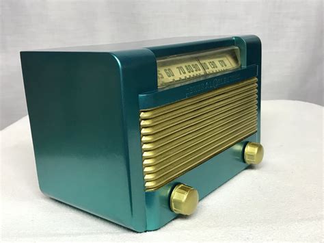 1947 General Electric C 121 Tube Radio With Bluetooth Input Antique