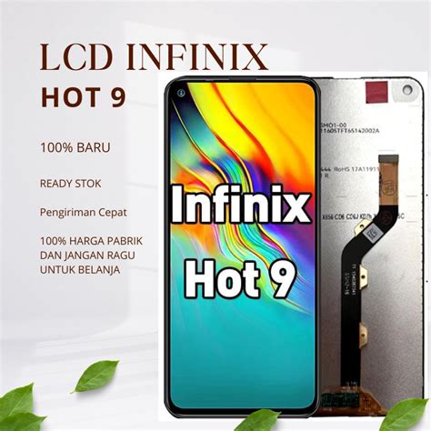 Jual Lcd Infinix Hot 9 X655 X655c 100 Baru Fullset Touchscreen Compatible For Glass Digitizer