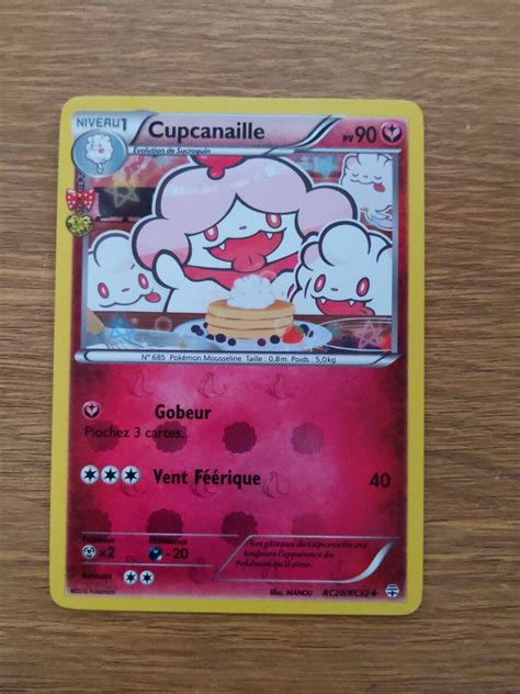 Carte Pokemon Cupcanaille Rc Rc G N Rations Holo Unco Pokekyun Ebay