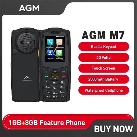 Agm M Feature Phone G Android Waterproof Touch Screen Mobile Phone