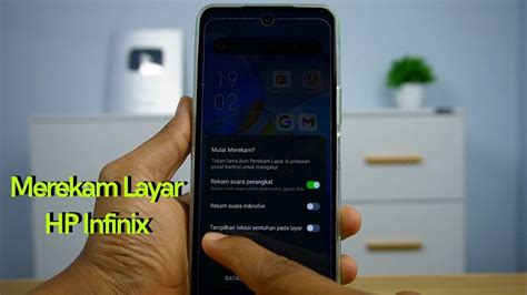 Cara Merekam Layar Hp Infinix Hot Hot S Hot Play Note