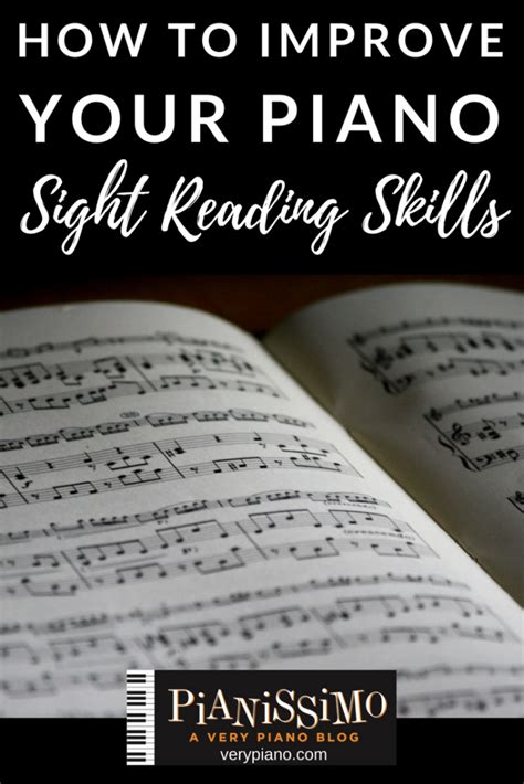 How To Improve Your Piano Sight Reading Skills Very Piano Teach