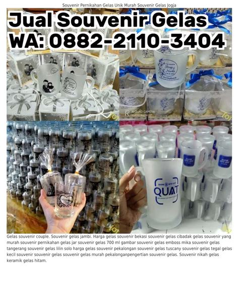 PPT Ô88ᒿ ᒿllÔ ᣮ4Ô4 WA Souvenir Gelas Sablon Di Depok Souvenir Gelas