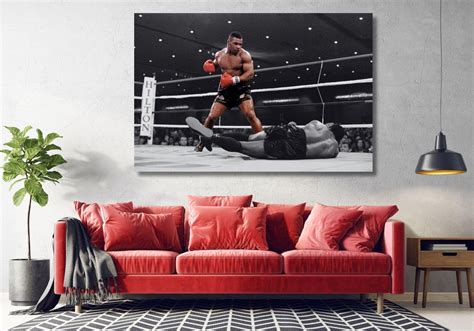 Mike Tyson Ready To Hang Wall Art Mike Tyson Icon C Poster Mike Tyson