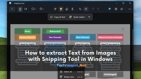 How To Extract Text From Images In Windows Pc Snipping Tool Powertoys