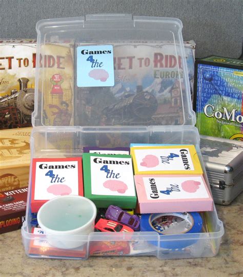 Games For The Brain Party In A Box Pazzles Craft Room