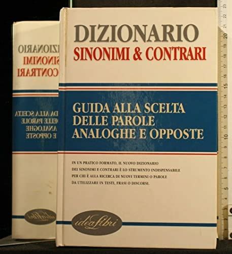 dizionario dei sinonimi e contrari: 9788818025538 - ZVAB