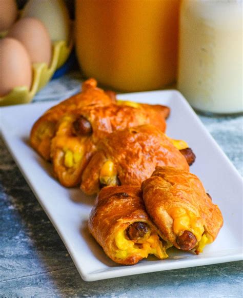 Sausage Egg Cheese Breakfast Crescent Rolls Sons R Us