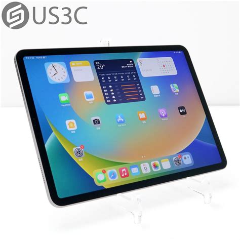 【us3c 桃園春日店】公司貨 Apple Ipad Pro 11 2 128g Wifi 太空灰 A12z仿生晶片 臉部辨識 二手平板