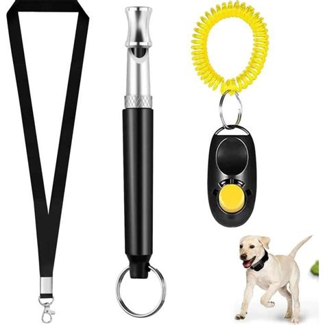 Sifflet Chien Clicker Pour Chien Sifflet Et Clicker Pour Dressage De