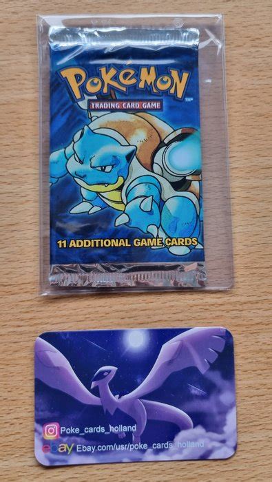 Wizards Of The Coast Booster Pack Pokemon Base Set Catawiki