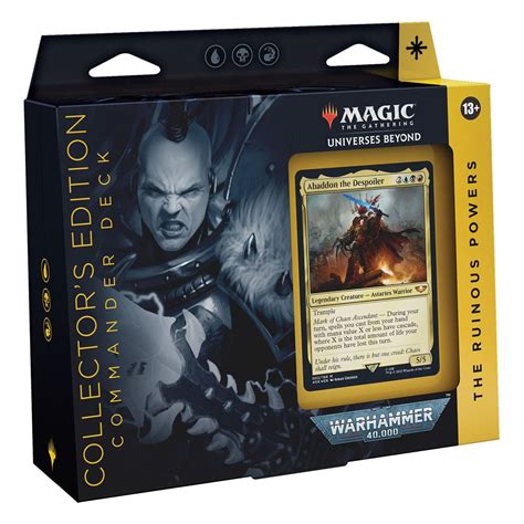 Magic The Gathering Universes Beyond Warhammer 40000 Collectors Edition Commander Deck The