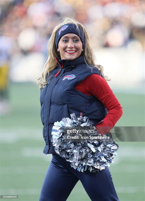 Buffalo Bills Cheerleaders The Jills Cheer For The Bills During A