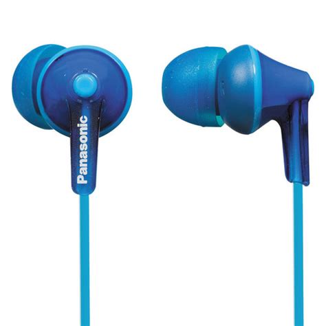 Panasonic ErgoFit In Ear Earbud Headphones Blue RP HJE125 A