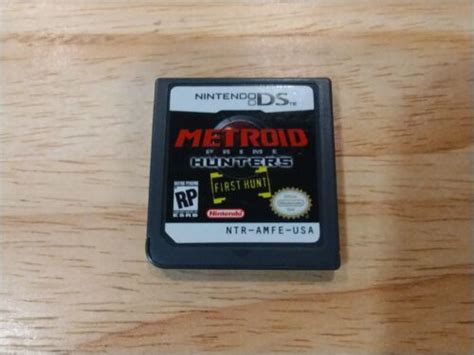 Metroid Prime Hunters First Hunt Demo Nintendo Ds Game Only