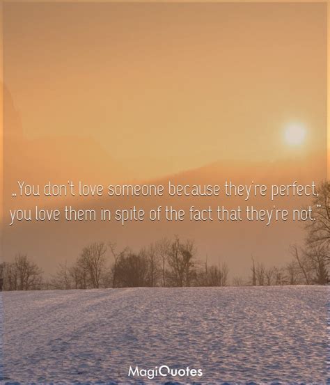 You Don T Love Someone Because They Re Perfect Jodi Picoult