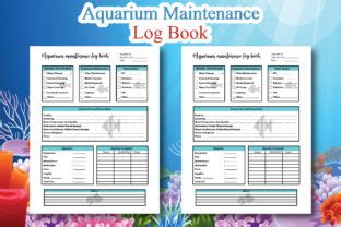 Aquarium Maintenance Log Book For Kdp Graphic By Princes Bookbea