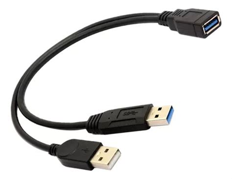 Cabo De Extens O Y Usb F Mea Usb Extra Power Dados Frete Gr Tis