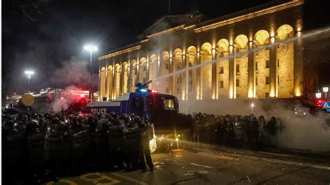 Las Masivas Protestas En Georgia Tumban El Proyecto De Ley Sobre