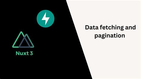 Nuxt Pagination With Datafetching Fast Api Nuxt Youtube