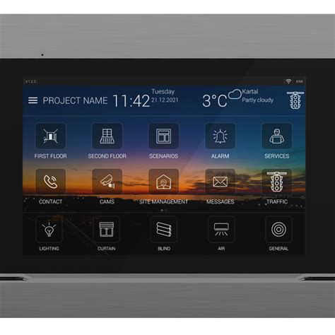 Interra Knx Dokunmatik Panel Interra Technology Developer Of