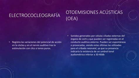 Tamiz Auditivo Neonatal Ppt