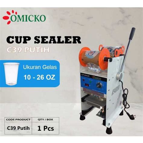 Cup Sealer Omicko C Oz Oz Mesin Press Cup Gelas Minuman Semua