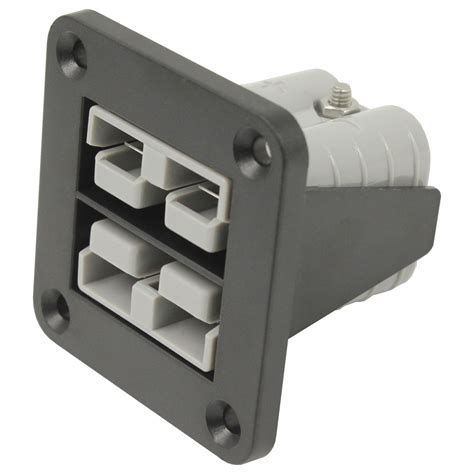 Dual 50a Anderson Type Plug Flush Mount By Switch Boss