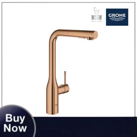 GROHE ESSENCE SINGLE LEVER SINK MIXER 30270DA0 WARM SUNSET Lazada