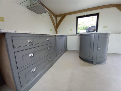 Kitchen Units Painted In Farrow And Ball Moles Breath Designer Decor