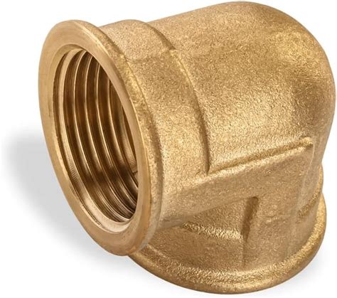 Amazon Pipe Fitting Brass Elbow 1 2 Female X 3 4 Female 90