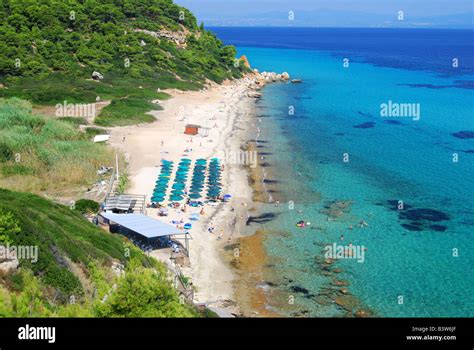 Armenistis Beach, Afytos, Kassandra Peninsula, Chalkidiki, Central ...