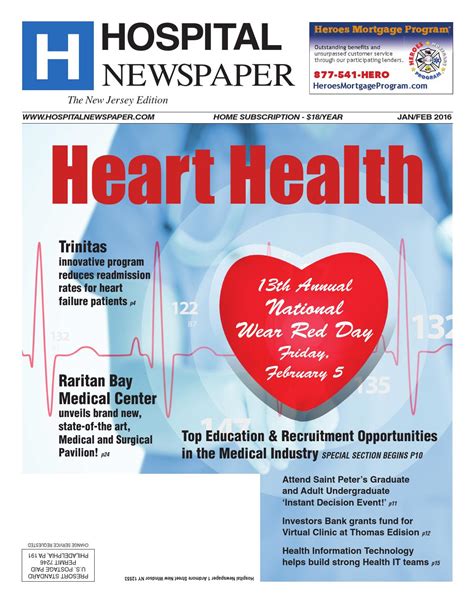 Hospital Newspaper New Jersey Jan Feb 2016 Ebook By Belsito