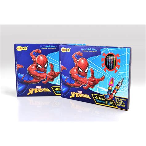Mua BÚT SÁP MÀU COLOKIT CR-C039/MA Hình Ảnh Nhân Vật SPIDERMAN, Sáng ...