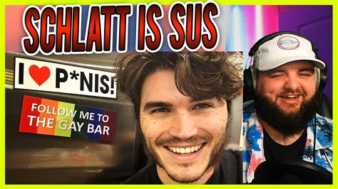 Schlatt Being Gay For 13 Minutes Straight Reaction Youtube