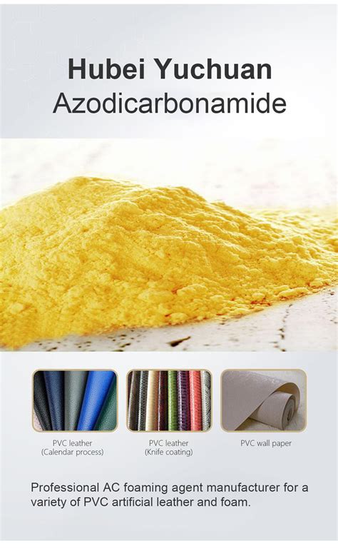 Ac Foaming Agent Blowing Agent Azodicarbonamide Ac Ac For Pvc