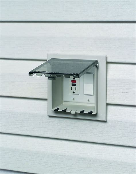 Arlington Dbvs2c 1 Low Profile In Box Electrical Box With Weatherproof