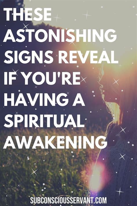 25 Signs Youre Going Through A Spiritual Awakening Spiritual