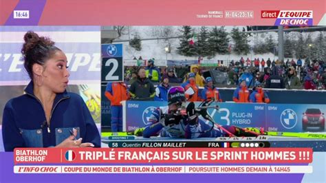 Triplé français sur le sprint d Oberhof L Équipe de Choc extrait