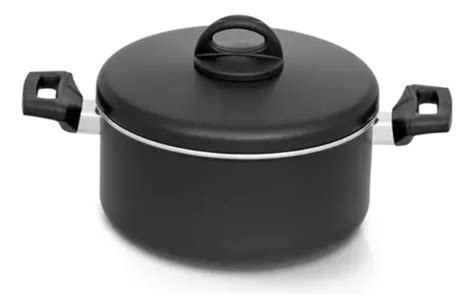 Panela Caçarola Eterna Preto 18 Cm 2 4 Litros Cozinhar Alça MercadoLivre