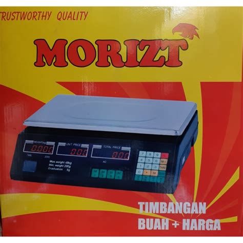 Jual TIMBANGAN BUAH DIGITAL MORIZT 40 Kg Shopee Indonesia