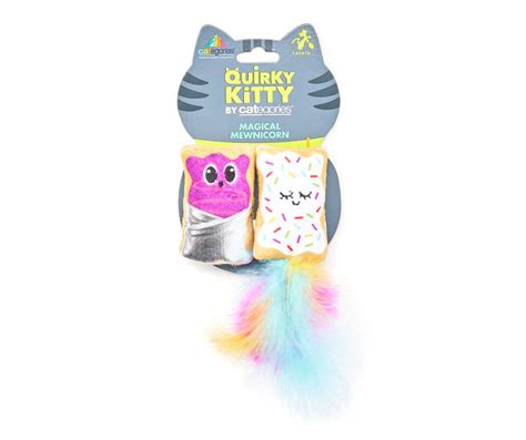 Quirky Kitty Rainbow Purr Tart 2 Piece Cat Toy Set Big Lots Cat