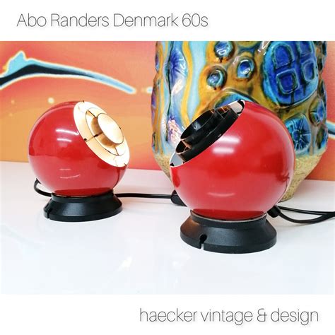 Iconic And Rare Set Of Two Wall Lights Abo Randers Denmark S